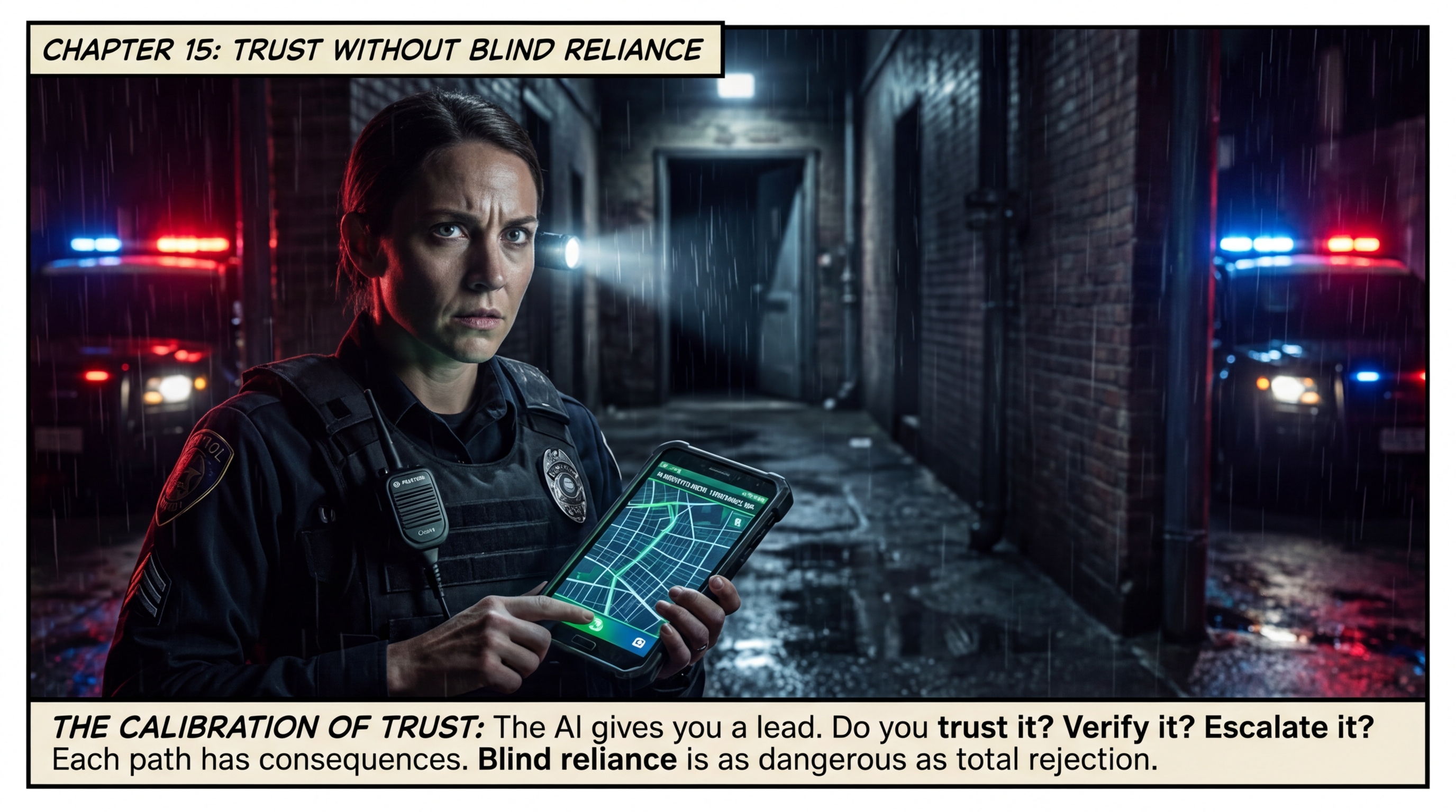 Graphic novel visual field note 16